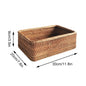 3pcs Hand-Woven Rattan Wicker Basket for Storage