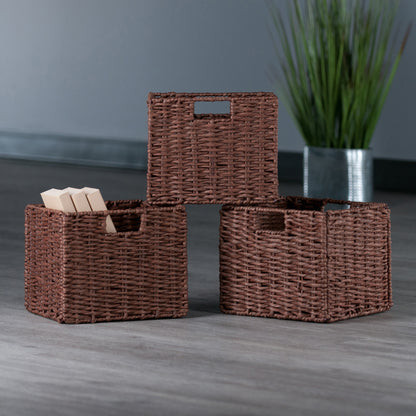 Tessa 3-Pc Woven Rope Basket Set