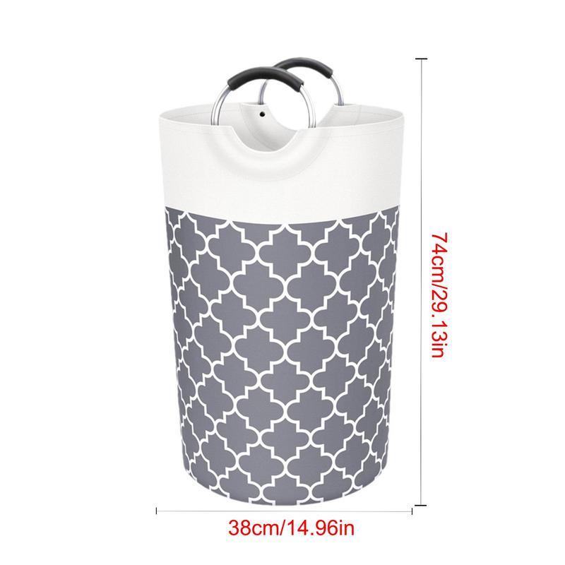 82L Laundry Basket Portable Foldable Home Laundry Storage Bag